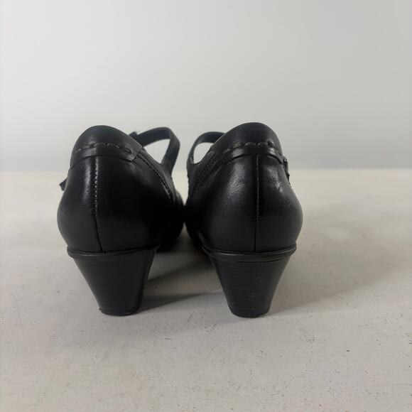 Earth Wanderlust Retro Gamine wo Tone T Strap Mary Jane Pumps Sz 8 - Picture 7 of 8